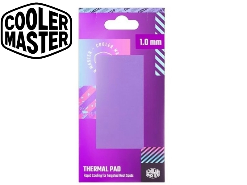 Cooler master 矽膠導熱片1.0mm(K=13.3)