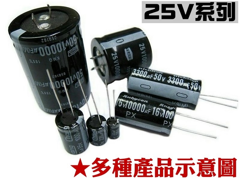 電解電容-25V系列
