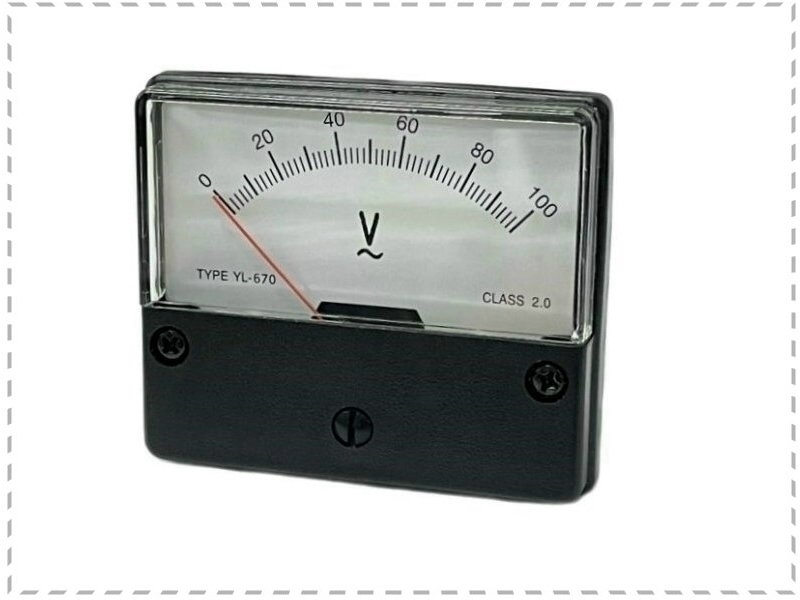 【交流電壓ACV】指針錶頭