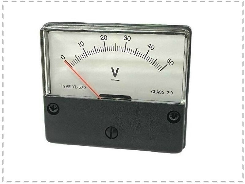 【直流電壓DCV】指針錶頭
