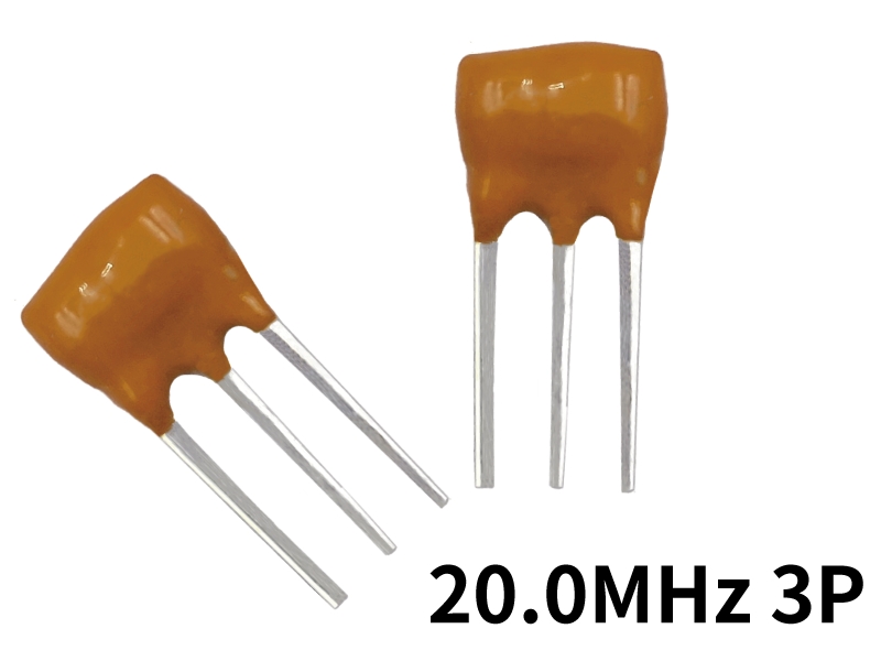 20.0M 3P 高頻內建電容陶瓷諧振器