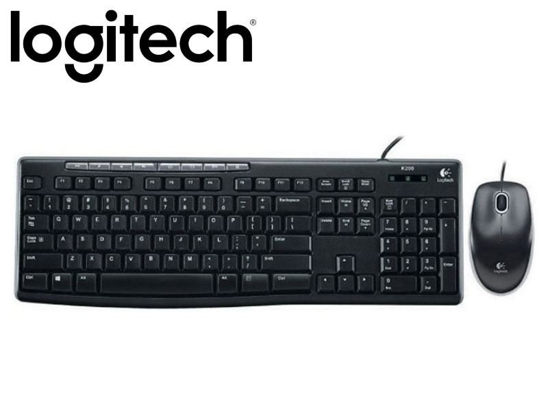 Logitech 羅技 MK200 滑鼠鍵盤組