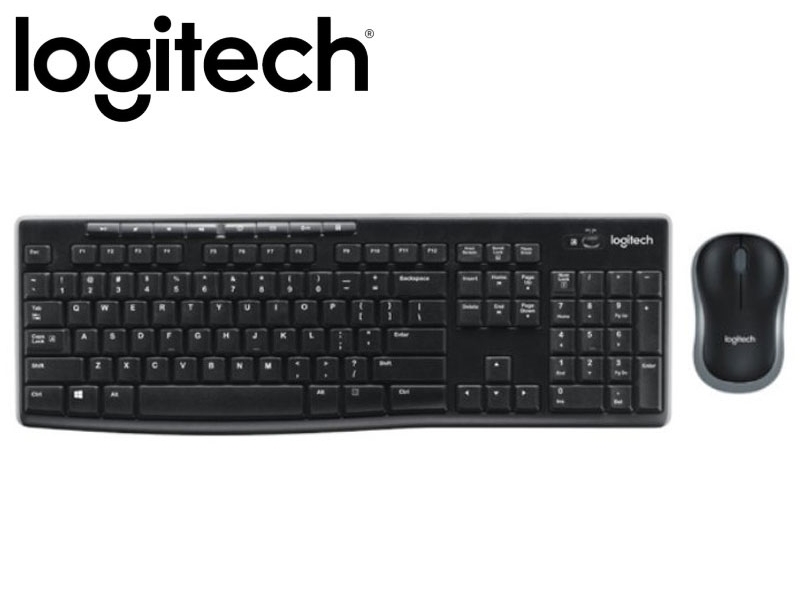 Logitech 羅技MK270R 無線滑鼠鍵盤組 