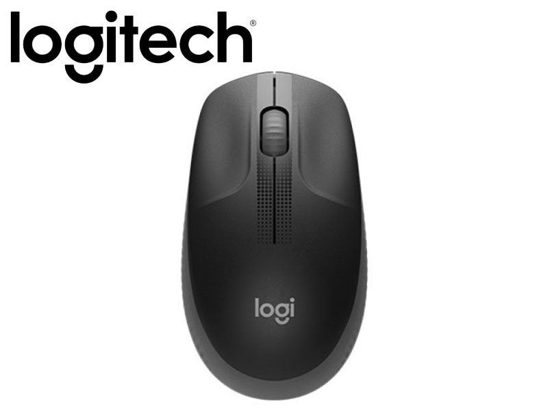 Logitech M190 全尺寸無線滑鼠 (黑)