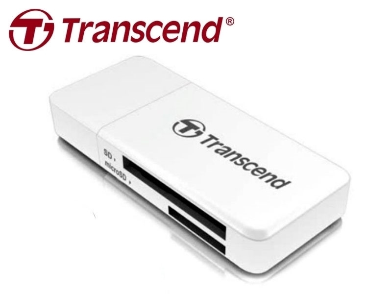 創見 Transcend USB 3.0讀卡機TS-RDF5W 白