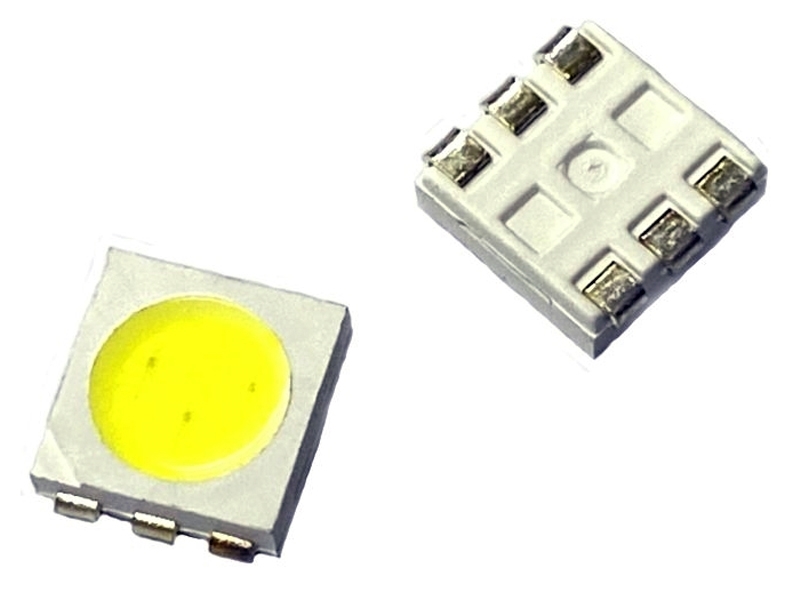 [5只裝] 5050 白色 SMD LED