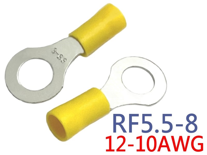 [10只裝] RF5.5-8 絕緣端子 