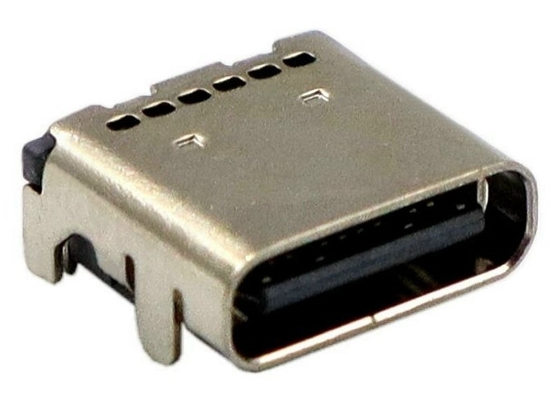 [2只裝] USB3.1 Type-C 24P母座 雙排連接器  