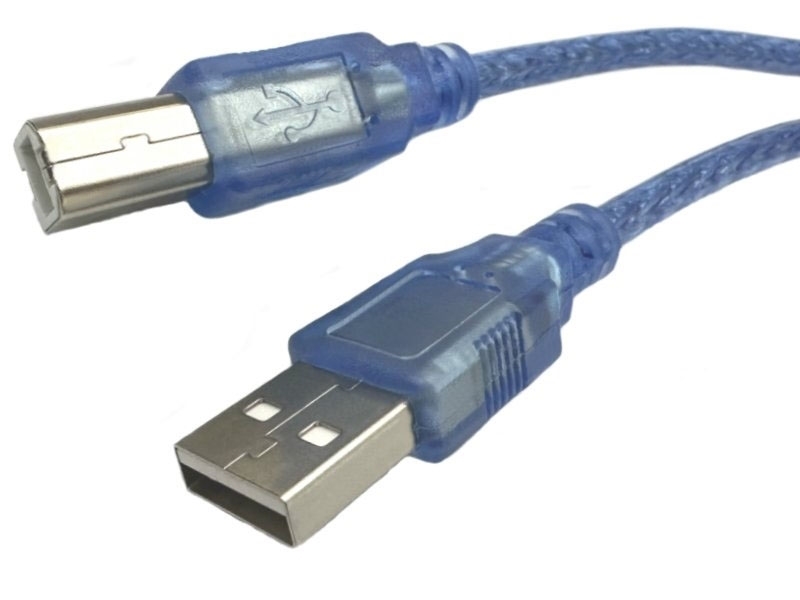 USB2.0 A公-B公 傳輸線+磁環-1.5米