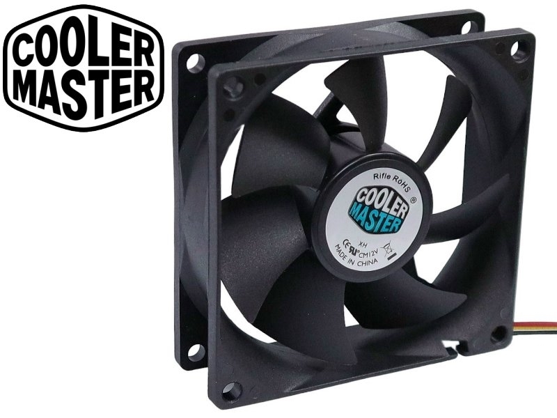 Cooler Master  80x80x25mm【DC12V 】塑膠框風扇