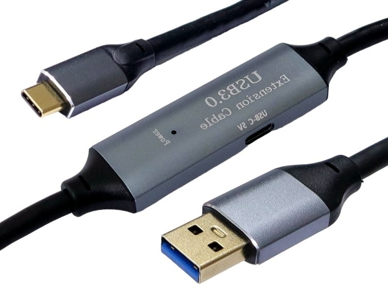 USB3.0 A公-TYPE-C 10米 傳輸訊號線