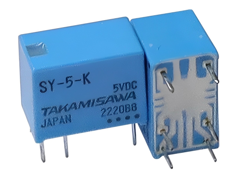 日製DC5V 0.5A 1C繼電器(SY-5-K)