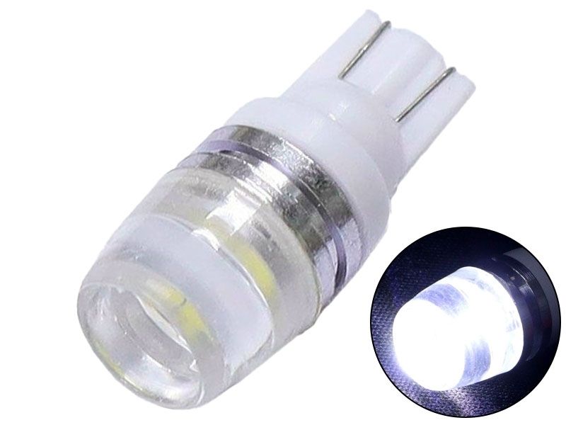 DC12V T10-2D-1.5W LED燈白光