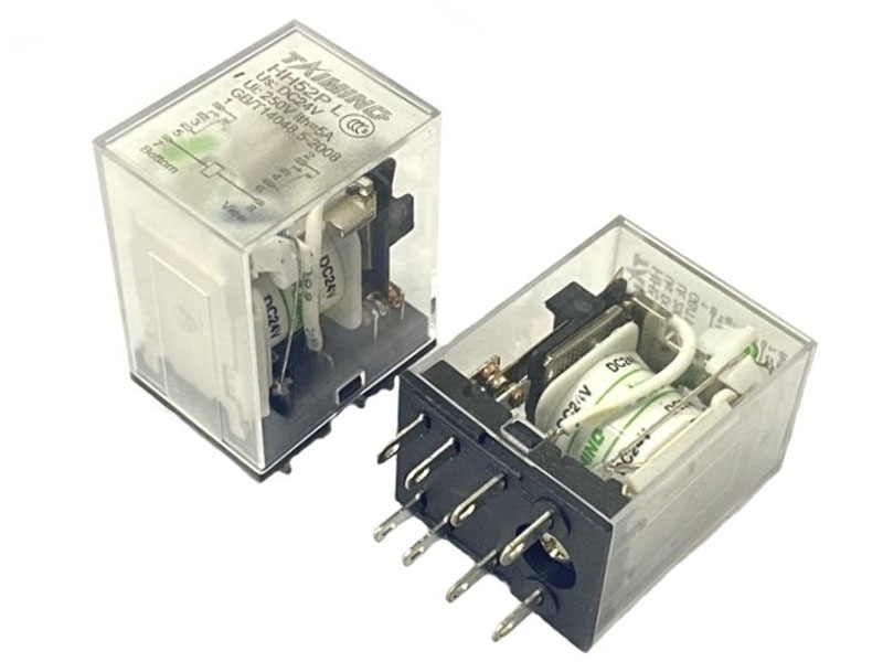 DC24V 5A 2c繼電器Relay+LED指示燈