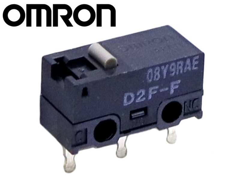 Omron D2F-F微動開關 (可用於滑鼠)