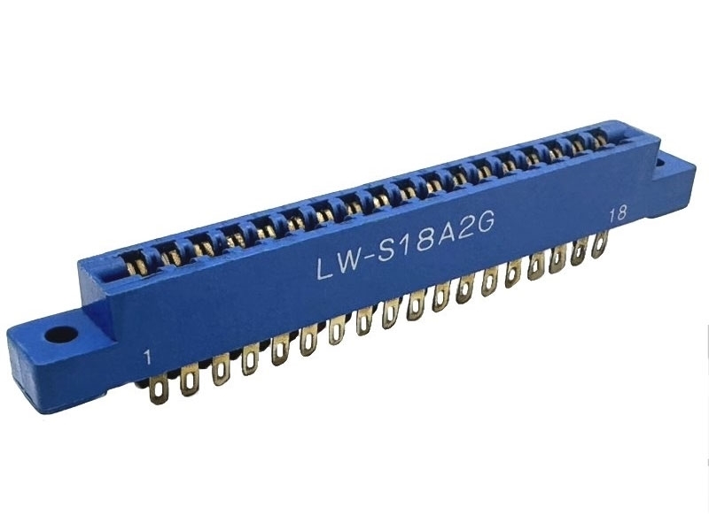 18Px2 PC板連接器-焊線式