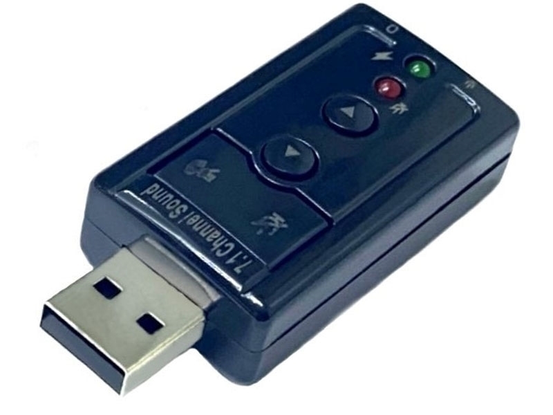 USB7.1 多媒體音效卡