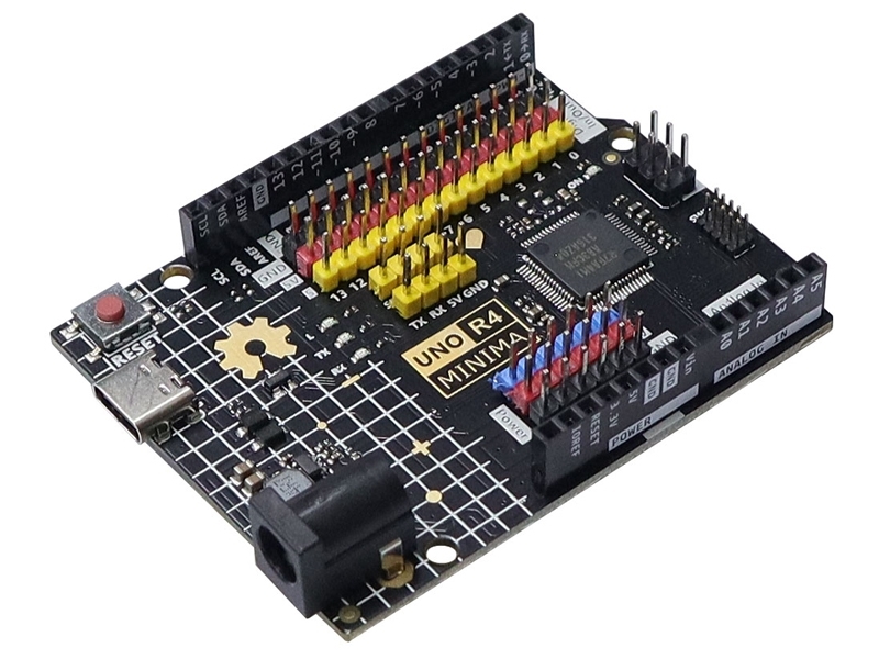 Arduino UNO R4 Minima 開發板(內建I/O擴充接腳)