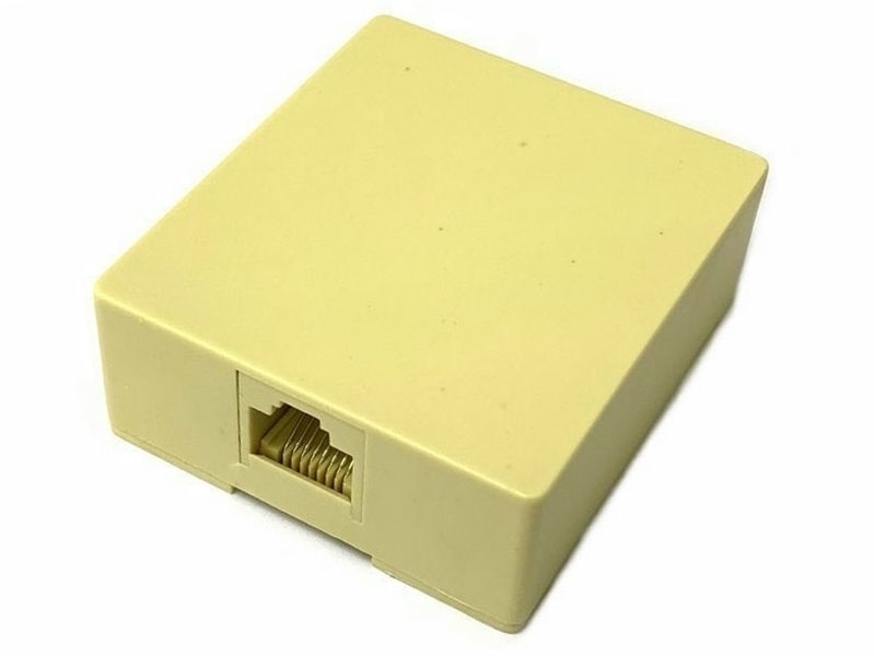 網路接線盒 8P8C 單孔