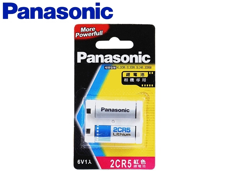 Panasonic國際牌 2CR5 6V鋰電池