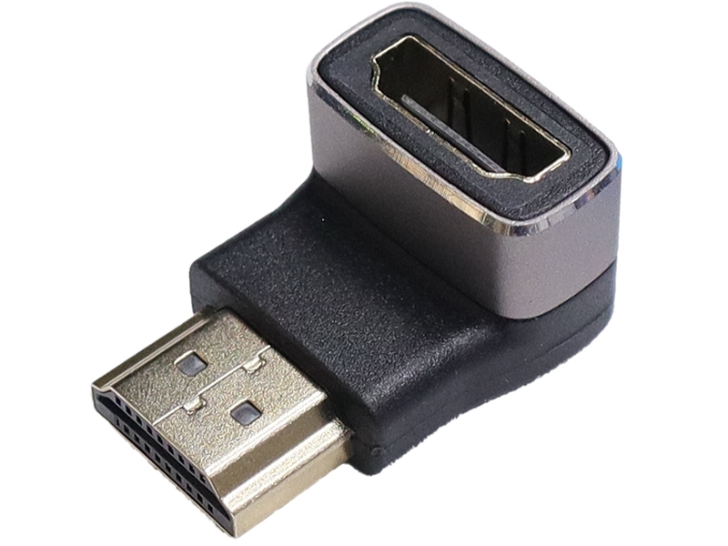 數位影音HDMI(公)轉(母)90度鋁合金8K KM-ZJT03 