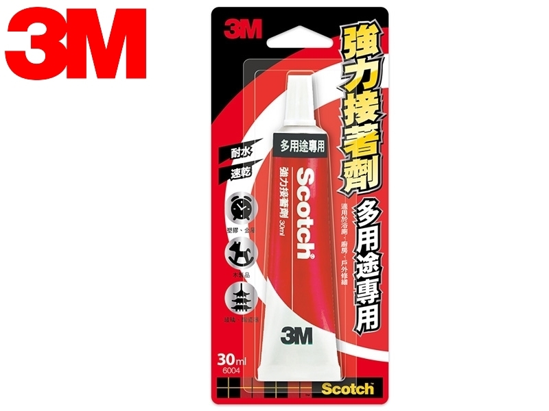 【3M】6004 強力接著劑-多用途