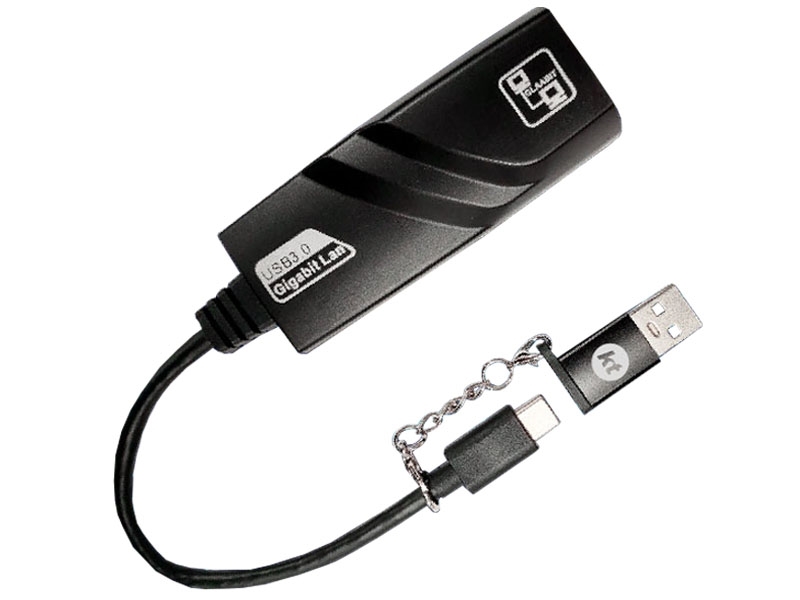 LC1000 USB3.0 TYPEC/USB GIGA高速網路卡 KTCAULC1000