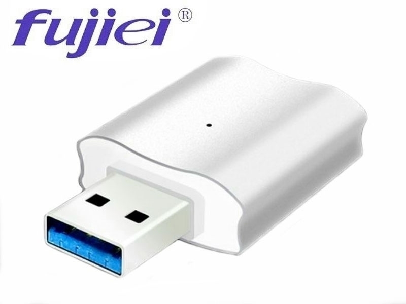 fujiei USB3.0 鋁合金外接式音效卡(雙孔) NT0027