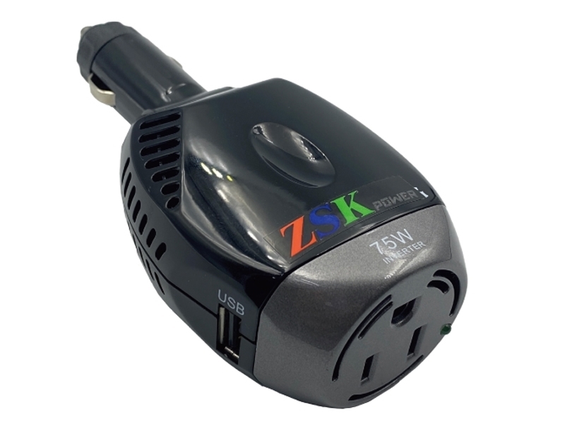 DC12V to AC110V 修正波電源轉換器75W KV-75W