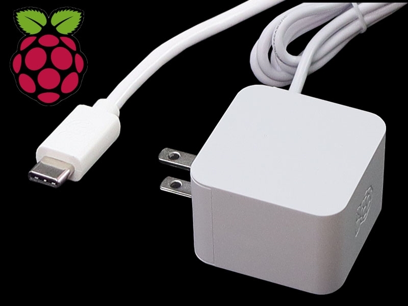 Raspberry原廠 PI5 B電源 5.1V 5A 27w USB-C PD Power