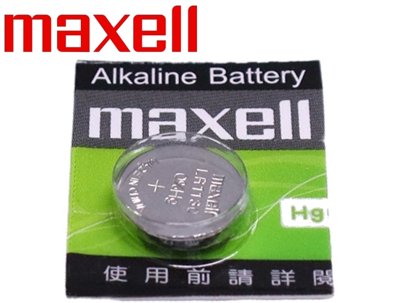 maxell LR1130 鈕扣型氧化銀電池 1.55V