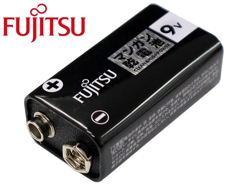 FUJITSU 富士通 9V碳鋅電池