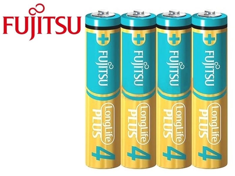 [4只裝] FUJITSU 4號鹼性電池