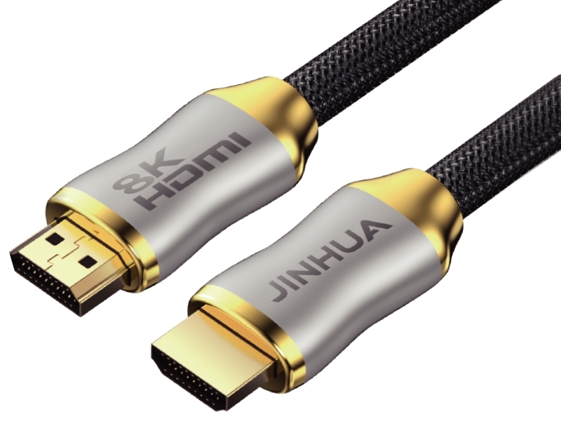 8K HDMI M/M 1米 CABLE 編織線+鋅合金頭 60Hz/48Gbps