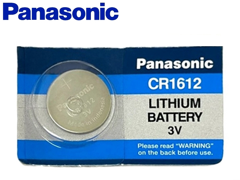 Panasonic CR1612 鈕扣型鋰電池 3V