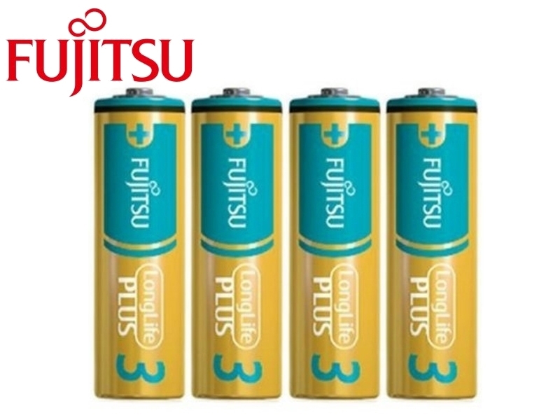 [4只裝] FUJITSU 3號鹼性電池