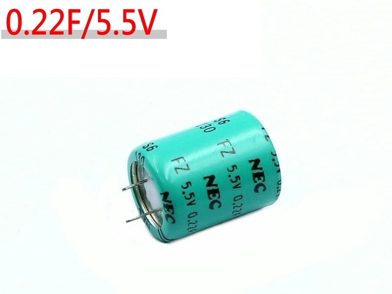 0.22F/5.5V NEC 法拉電容
