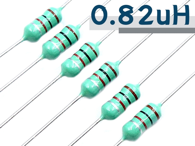 0.82uH 電阻型電感 [5只裝]