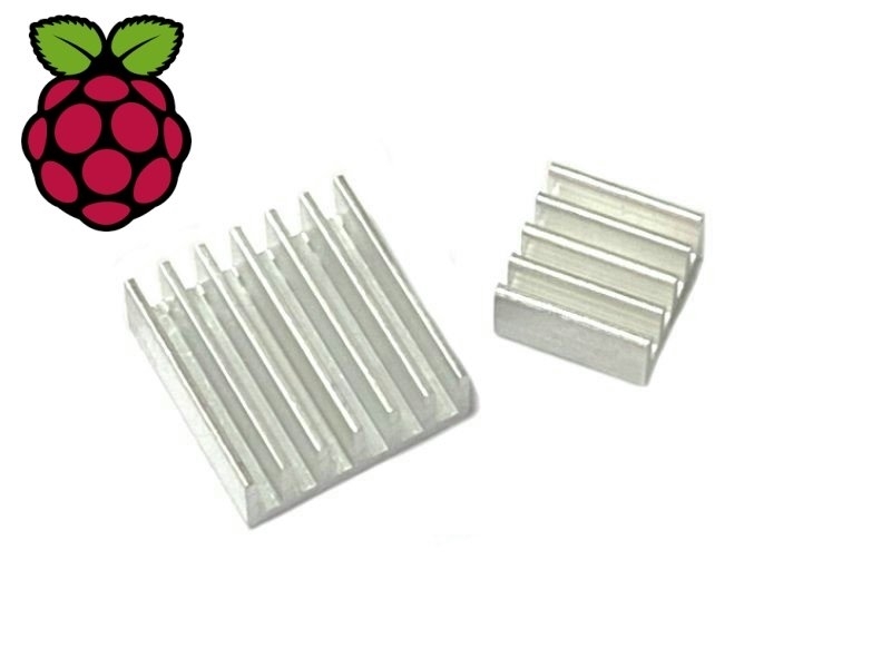 樹莓派專用鋁製散熱片(無背膠)