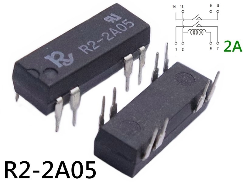 DC5V 2A 磁簧繼電器Relay