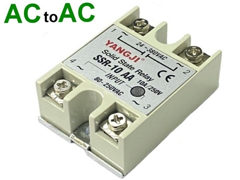 AC10A 24-380V SSR固態繼電器