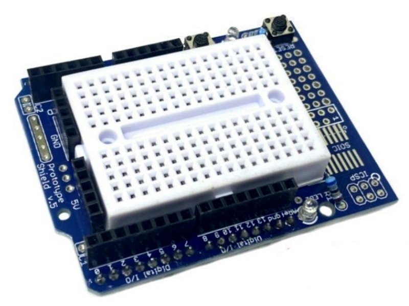 Arduino ProtoShield 原型擴充板(附MINI麵包板)