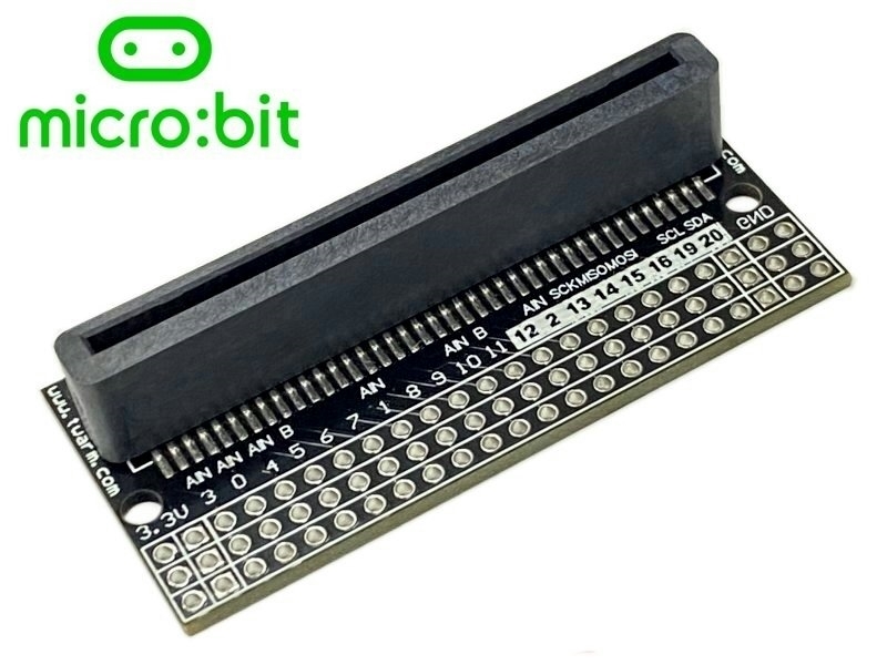 Micro bit 高級擴張板/轉接板 直立式