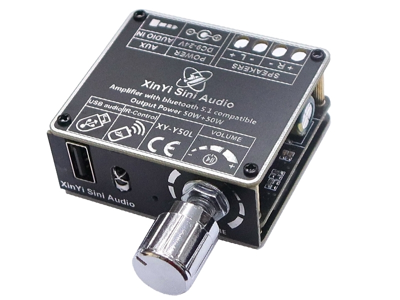 XY-50L 立體藍芽音頻功率放大器(50W*2 帶遙控)