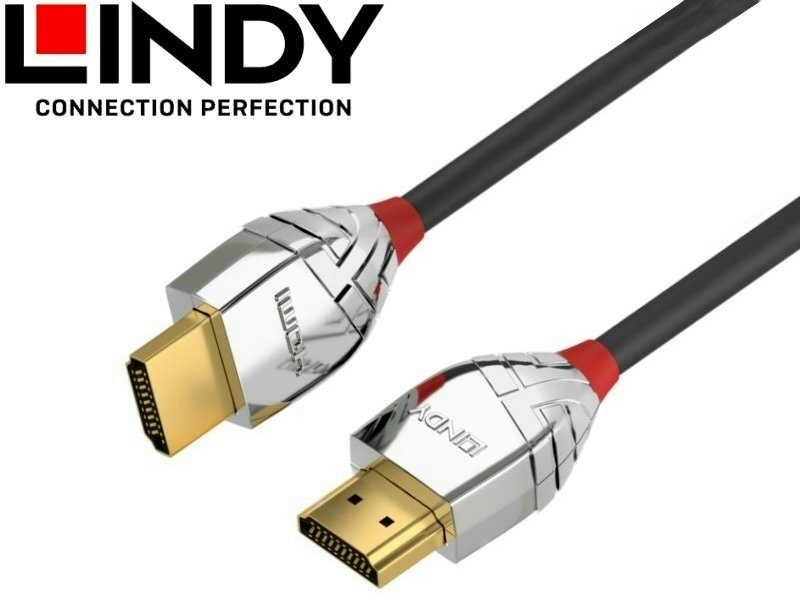 LINDY 林帝 CROMO LINE HDMI 2.0(TYPE-A) 公 TO 公 傳輸線 1M