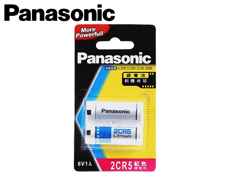 Panasonic國際牌 2CR5 6V鋰電池