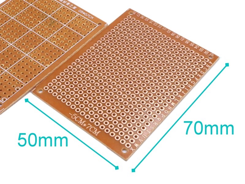 50*70mm 單點單面鍍錫萬用電木板